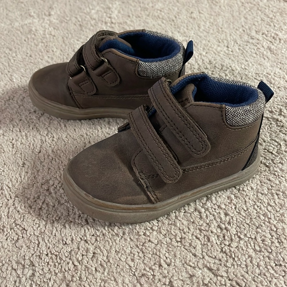 Baby Boy Velcro Booties